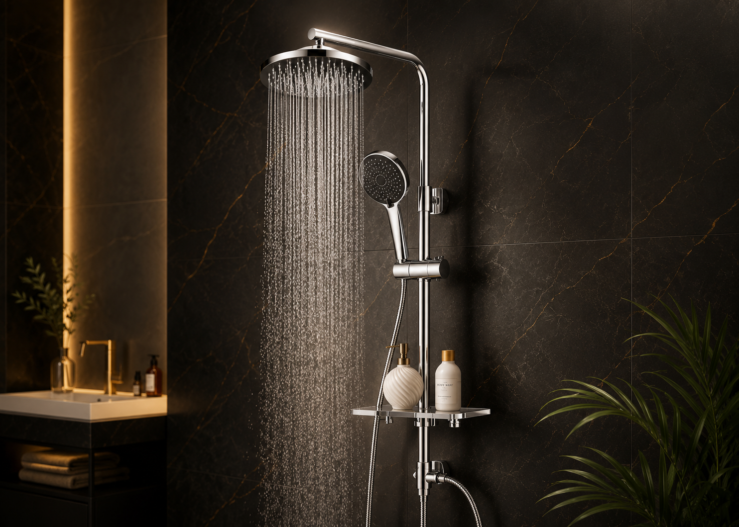 Rain Shower Background