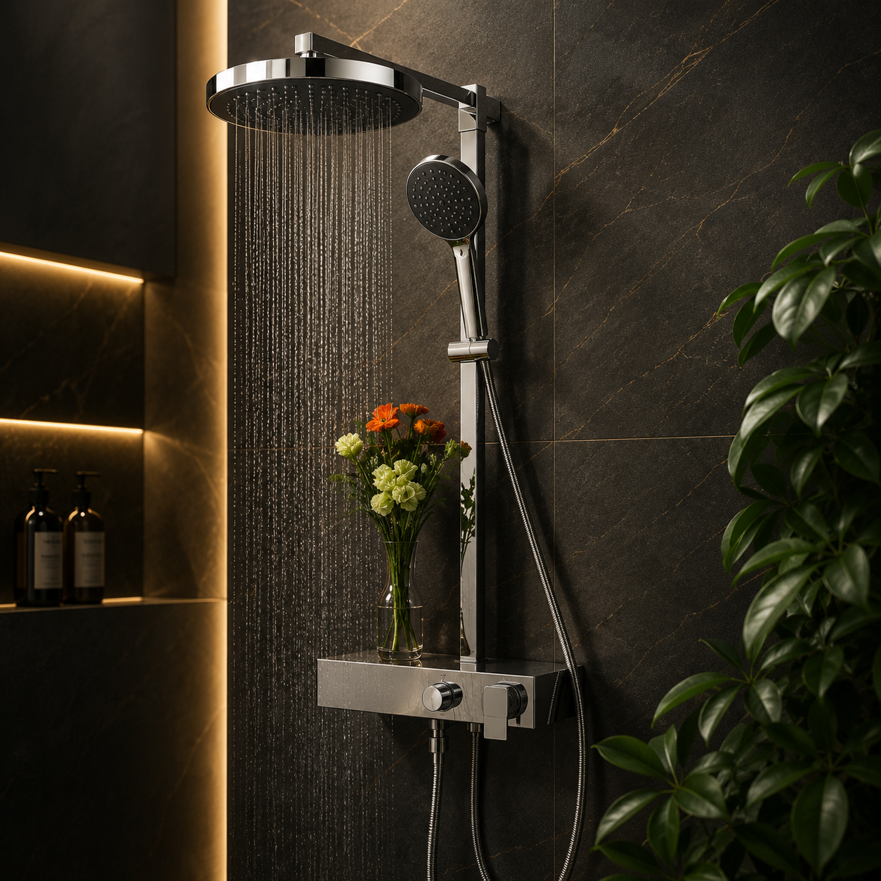 Shower Flow Detail